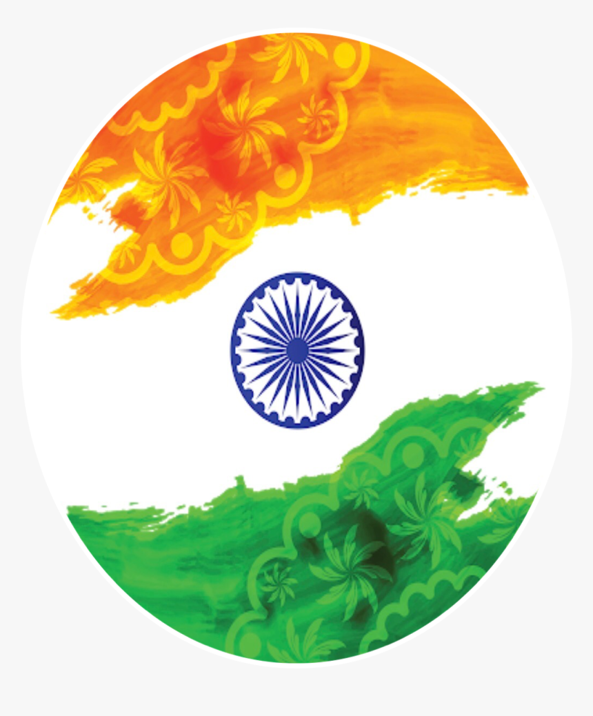 Indiastickers Flagindia Tiranga Republicd Day 2019 India, HD Png Download