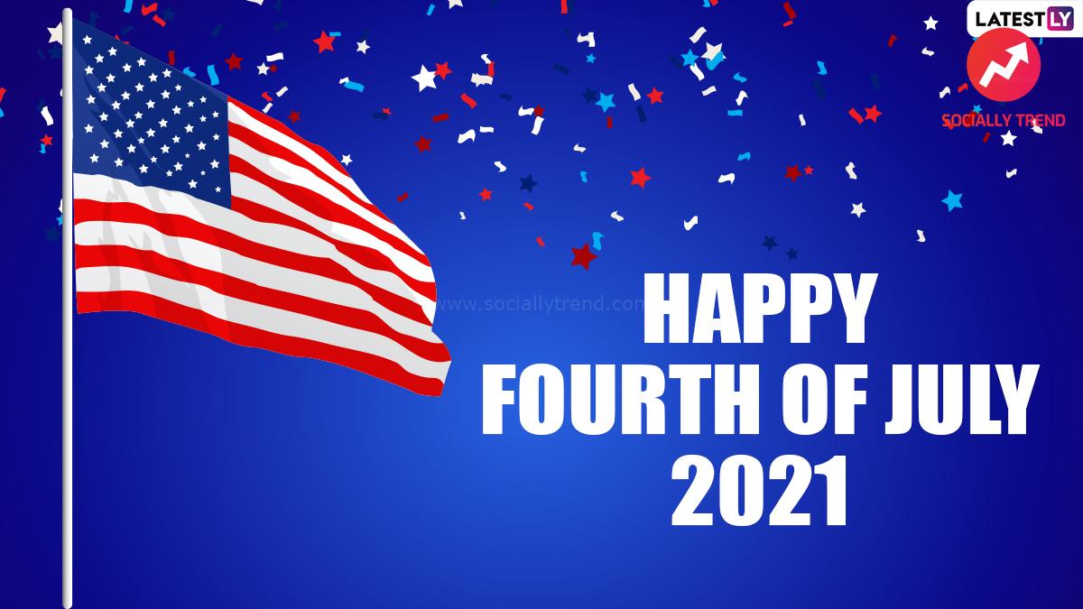 Fourth of July 2021 Wishes and HD Image: Send Happy 4th of July Greetings, WhatsApp Messages and Quotes to Celebrate US Independence Day