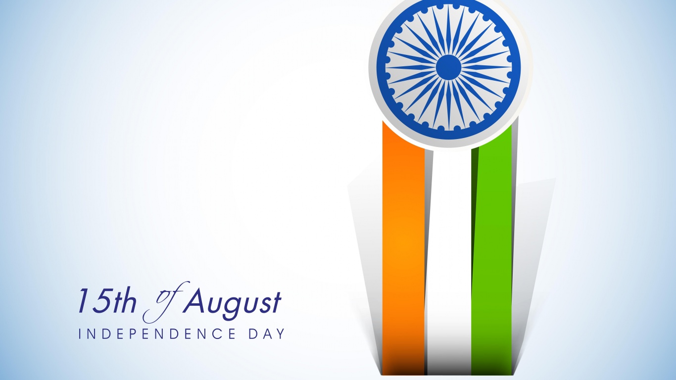 Indian Flag Wallpaper 4K, Independence Day, August 15th, Tricolor, Celebrations