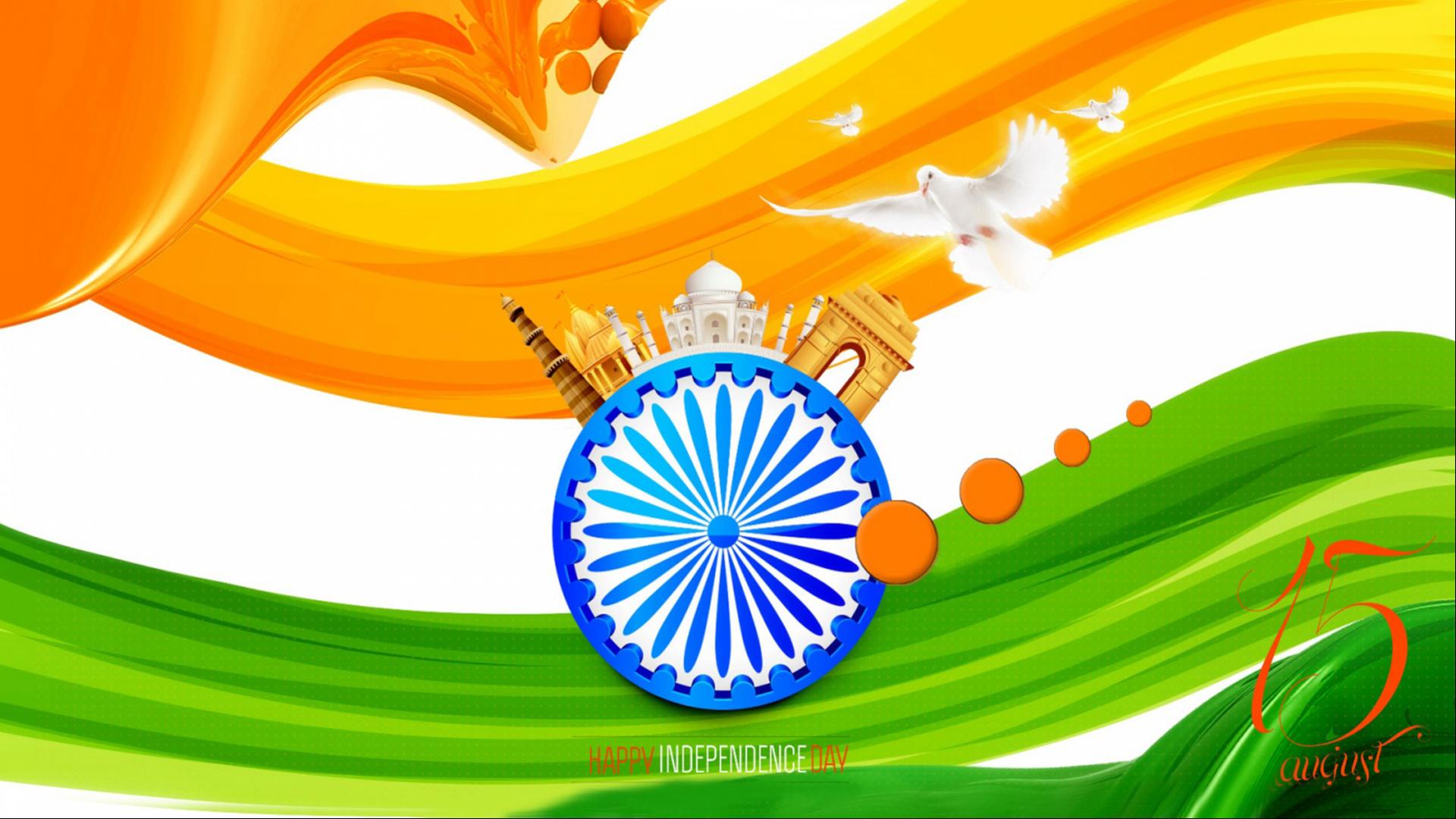 India Independence Day Wallpaper in HD with 1920x1080 Wallpaper. Wallpaper Download. High Resolution Wallpaper
