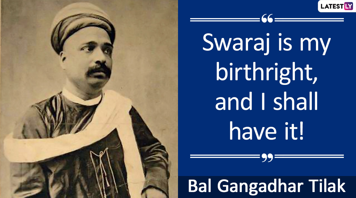 Bal Gangadhar Tilak Jayanti 2020 Image & HD Wallpaper For Free Download Online: Celebrate Lokmanya Tilak's 164th Birth Anniversary With Quotes, SMS and Messages
