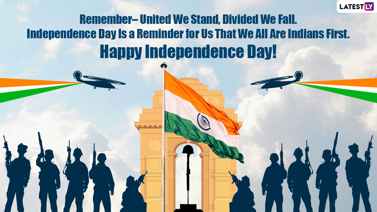 Independence Day 2021 Image & HD Wallpaper for Free Download Online: Wish Happy 75th Independence Day With Greetings, Quotes and WhatsApp Messages