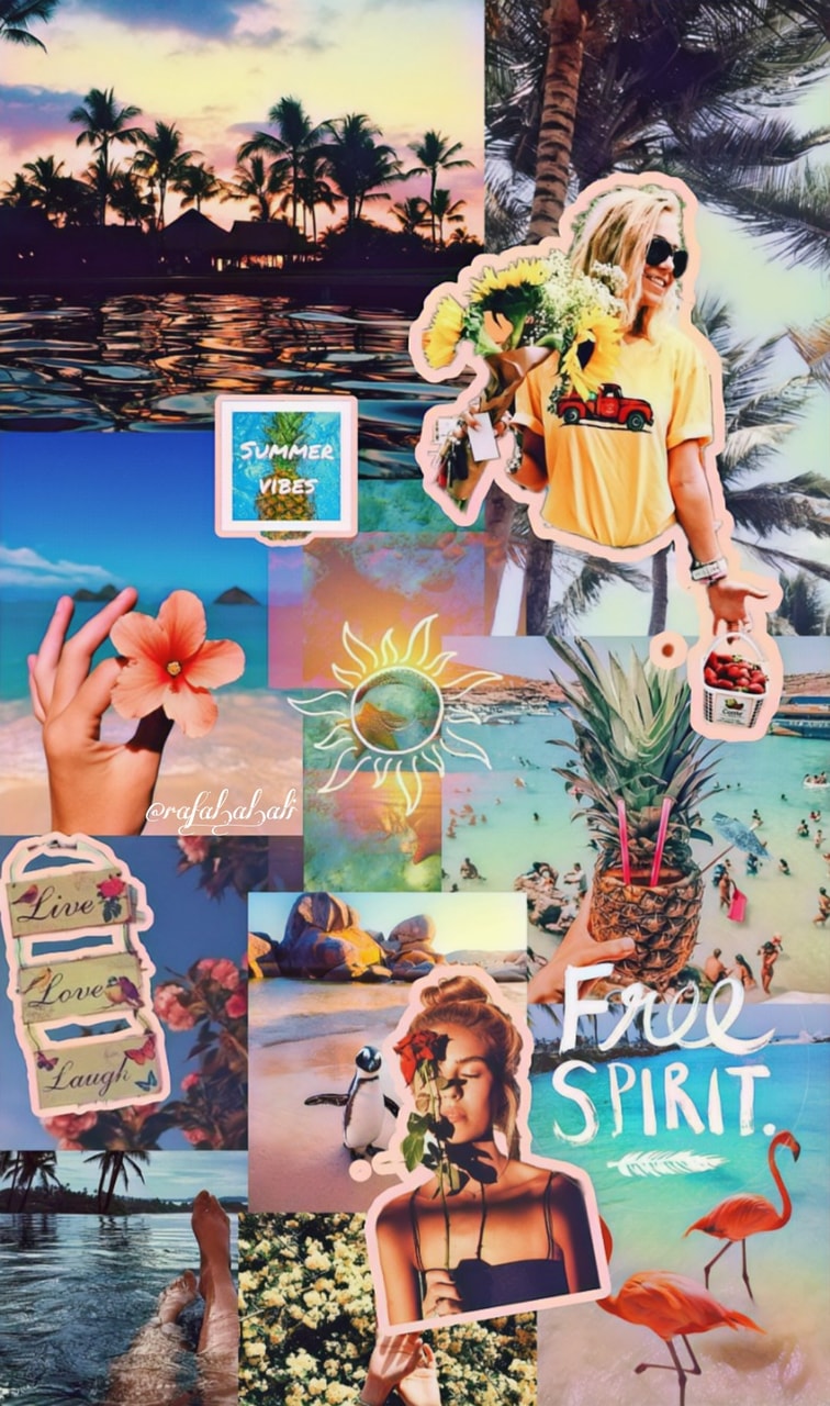 Summer Collage Phone Wallpapers - Wallpaper Cave