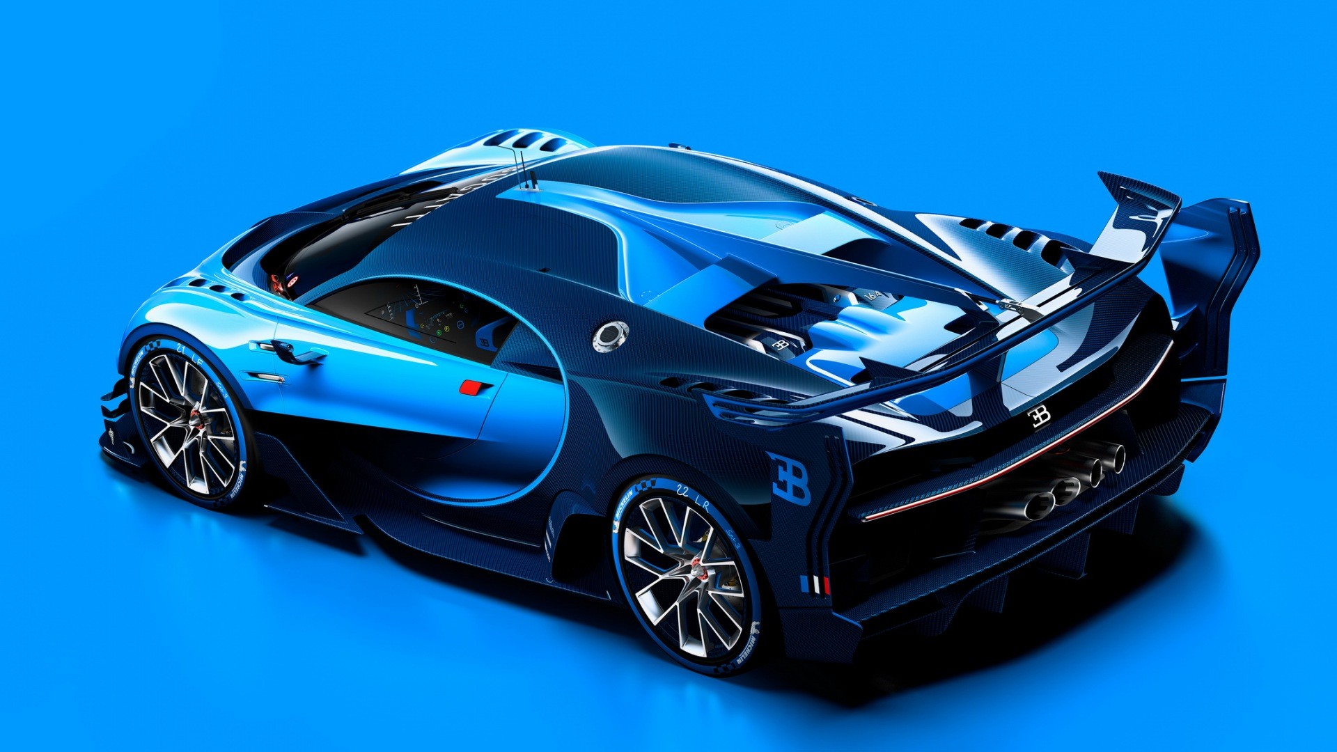 car, Bugatti Vision Gran Turismo Wallpaper HD / Desktop and Mobile Background