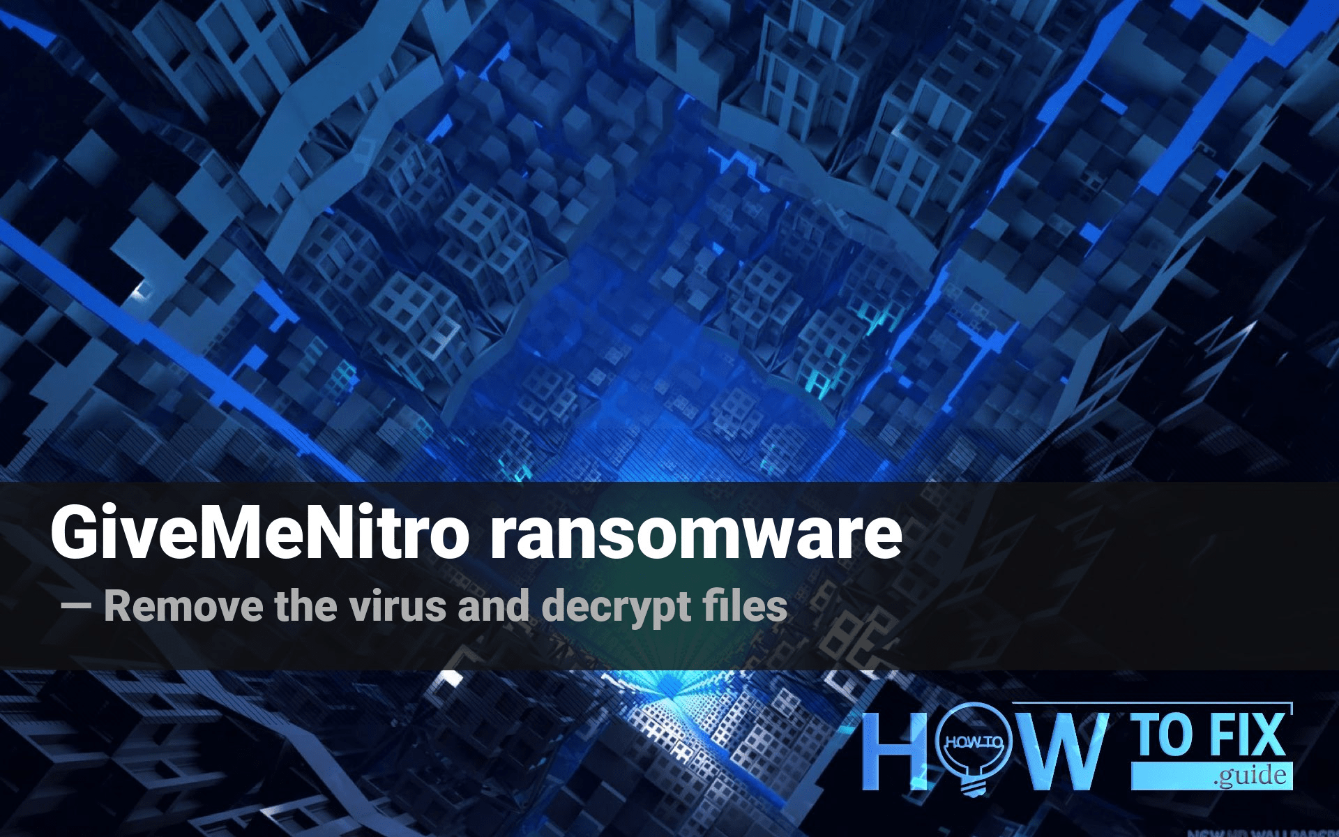 GiveMeNitro (Nitro Ransomware) Virus