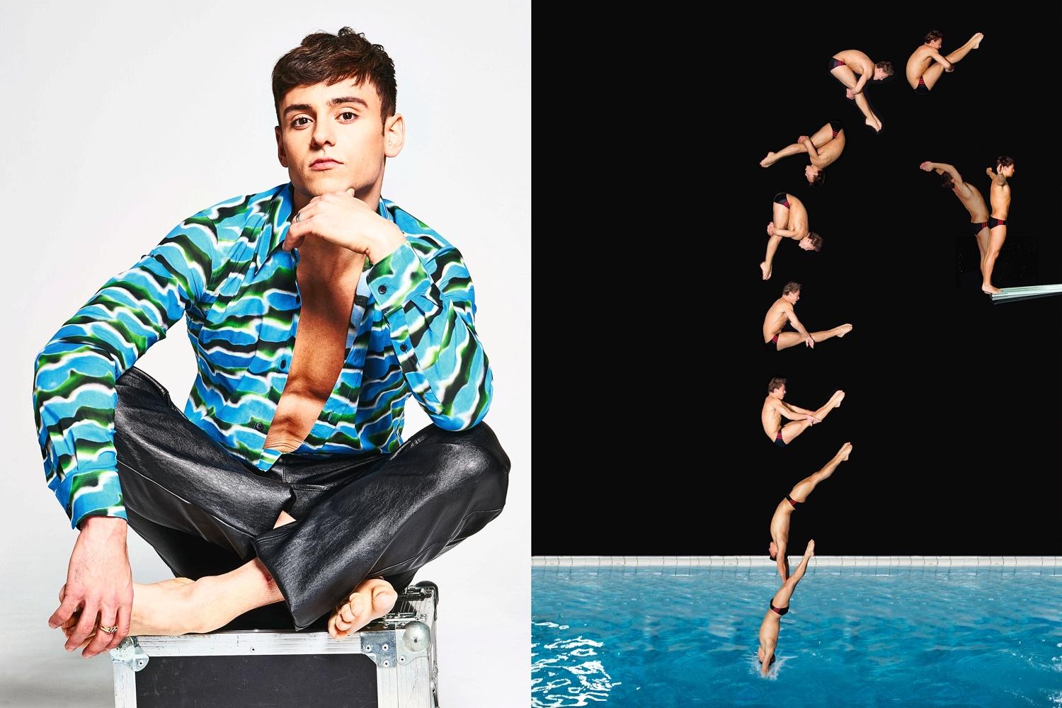 Tom Daley on the Tokyo Olympics, fatherhood and husband Dustin Lance Black