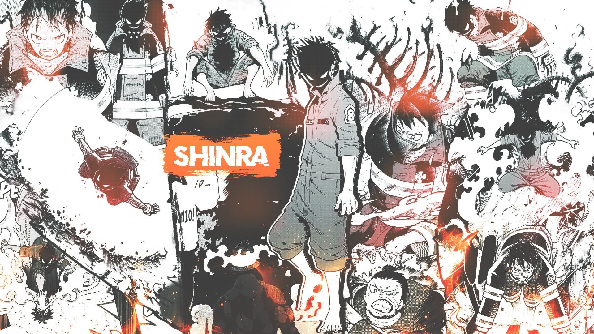 Anime Fire Force Shinra Kusakabe P #wallpaper #hdwallpaper #desktop. Anime, Shinra kusakabe, Anime wallpaper