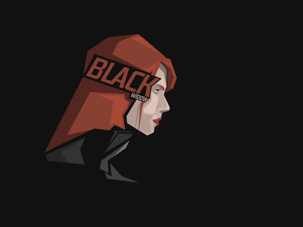 Desktop wallpaper black widow, marvel, superhero, art, HD image, picture, background, fe5841