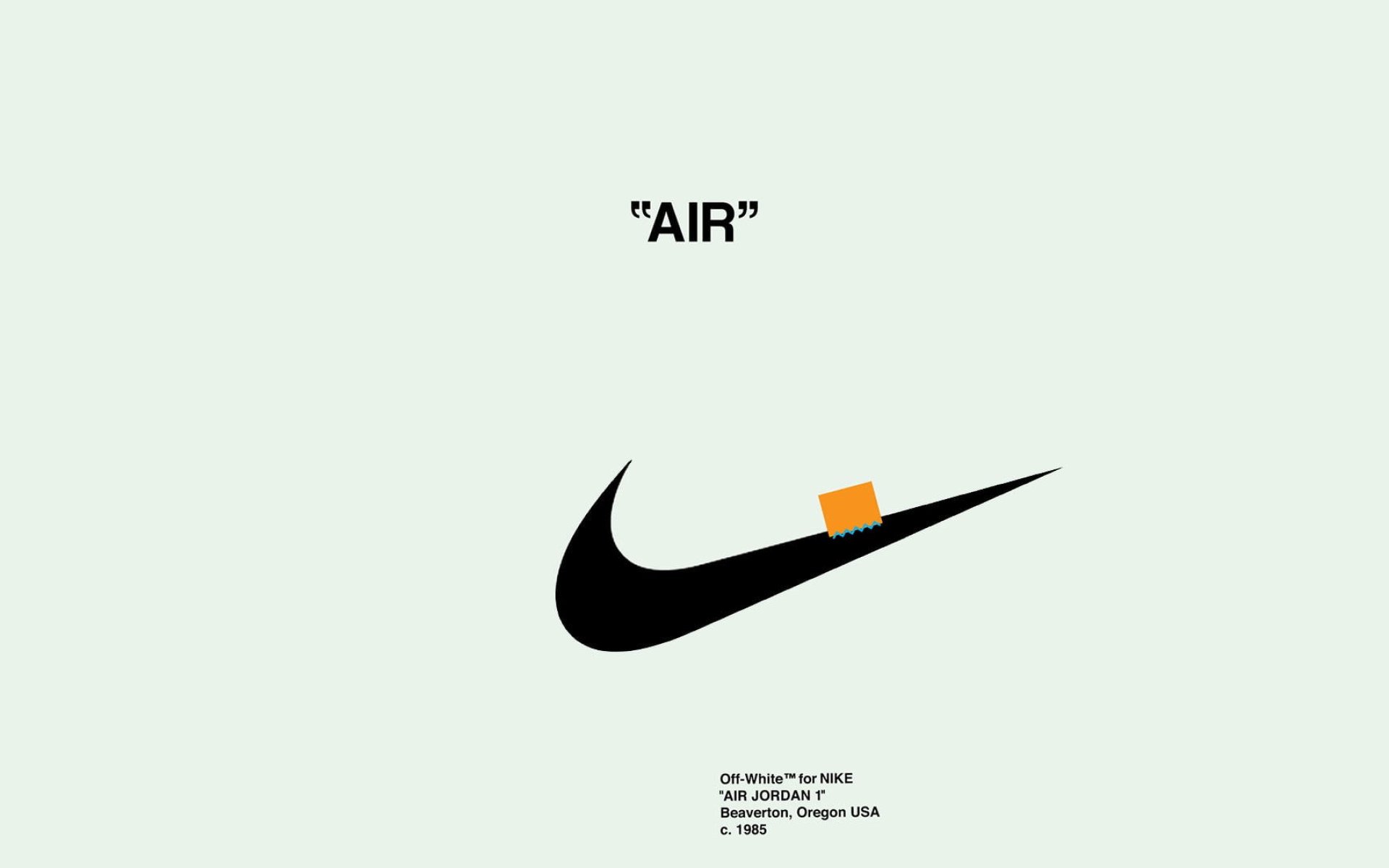 Wallpaper Nike Logo With Text Overlay, Fashion, Off White, • Wallpaper For You HD Wallpaper For Desktop & Mobile