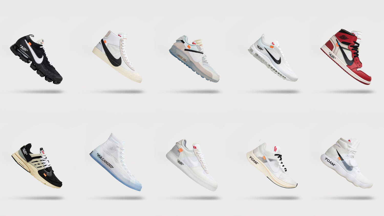 GOAT Is Giving Away Every Off White X Nike 'The Ten' Sneaker