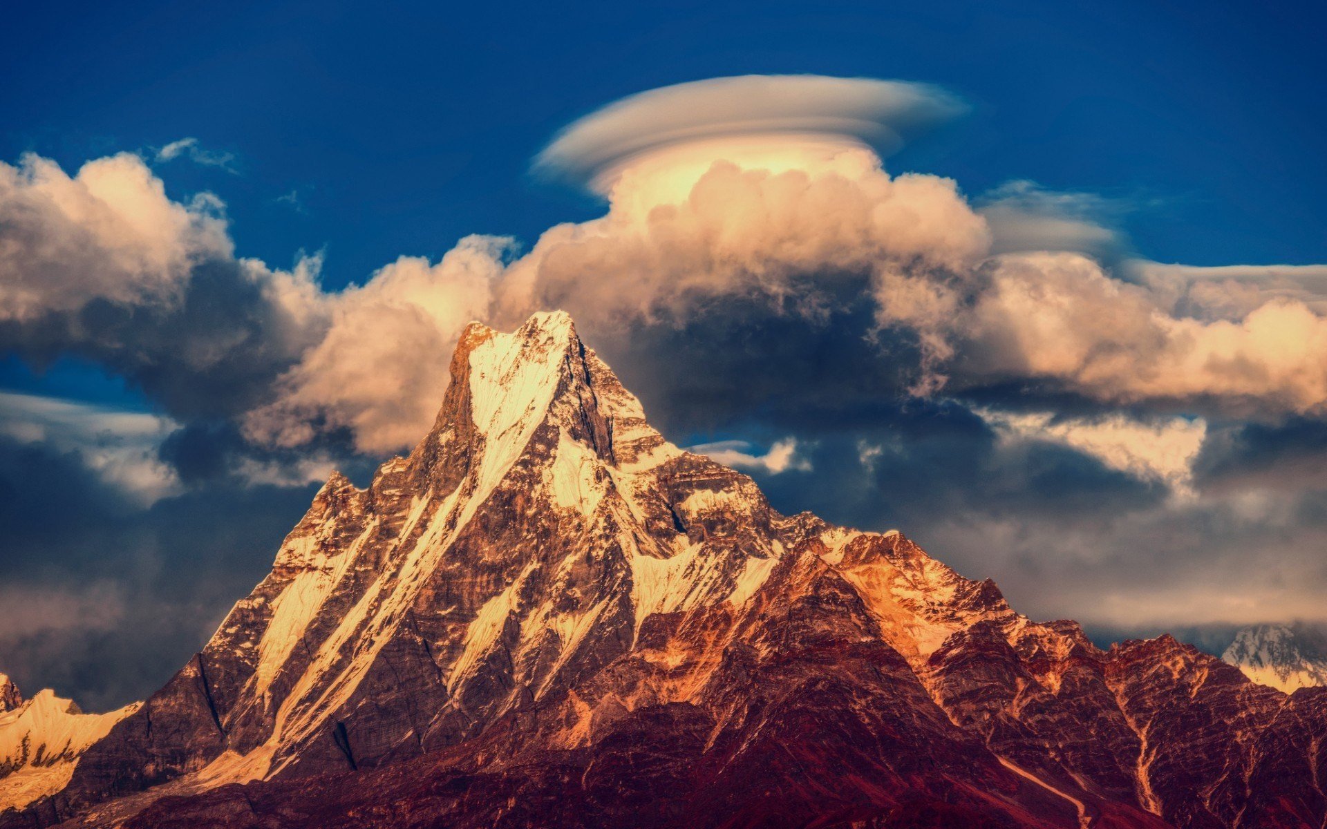 Nepal, Himalayas, Machhapuchhre, Mountain HD Wallpaper / Desktop and Mobile Image & Photo
