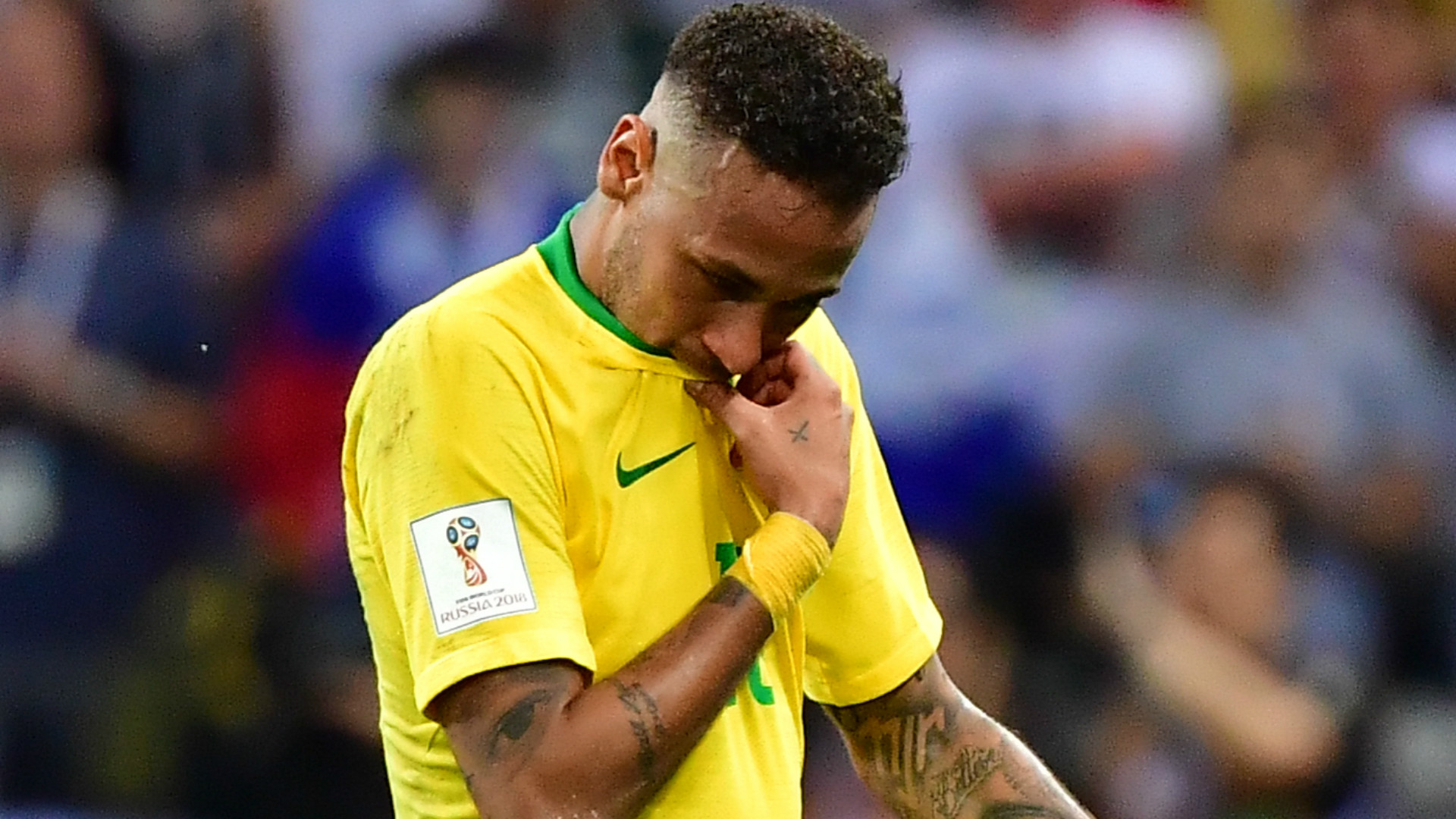Brazil knocked out: Neymar struggling to 'find the strength to play again' after saddest moment of his career at World Cup 2018