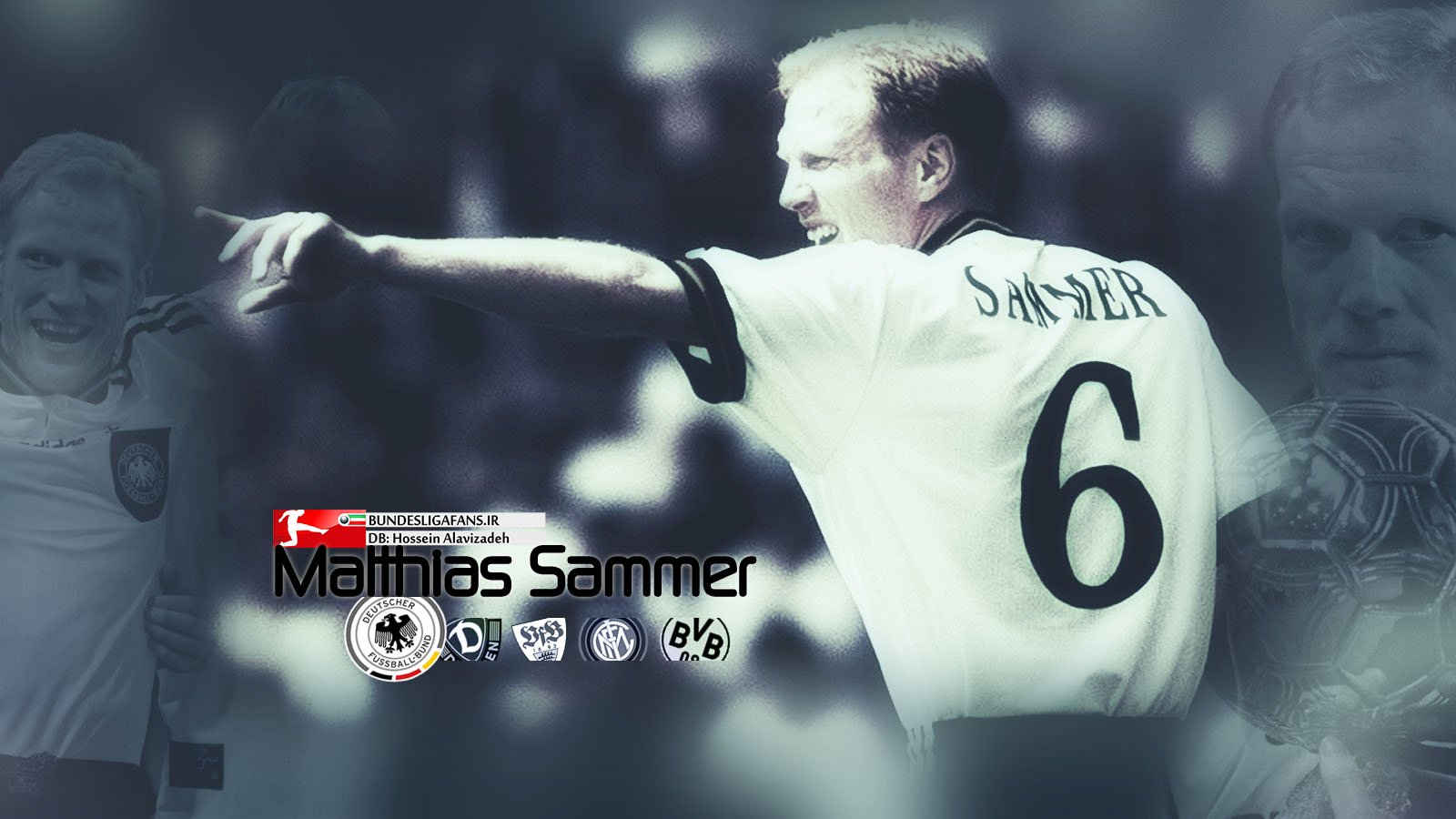 Fussball90: Matthias Sammer, The last German Ballon d'Or winner #MatthiasSammer #Wallpaper