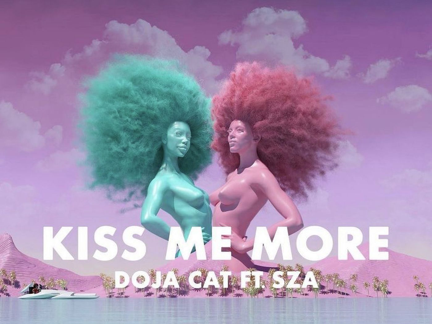 SZA teams up with Doja Cat for new single “Kiss Me More”