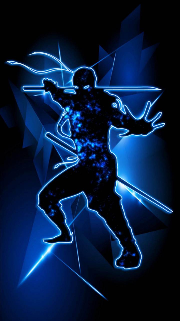 Download Blue Ninja HD Wallpaper and Background