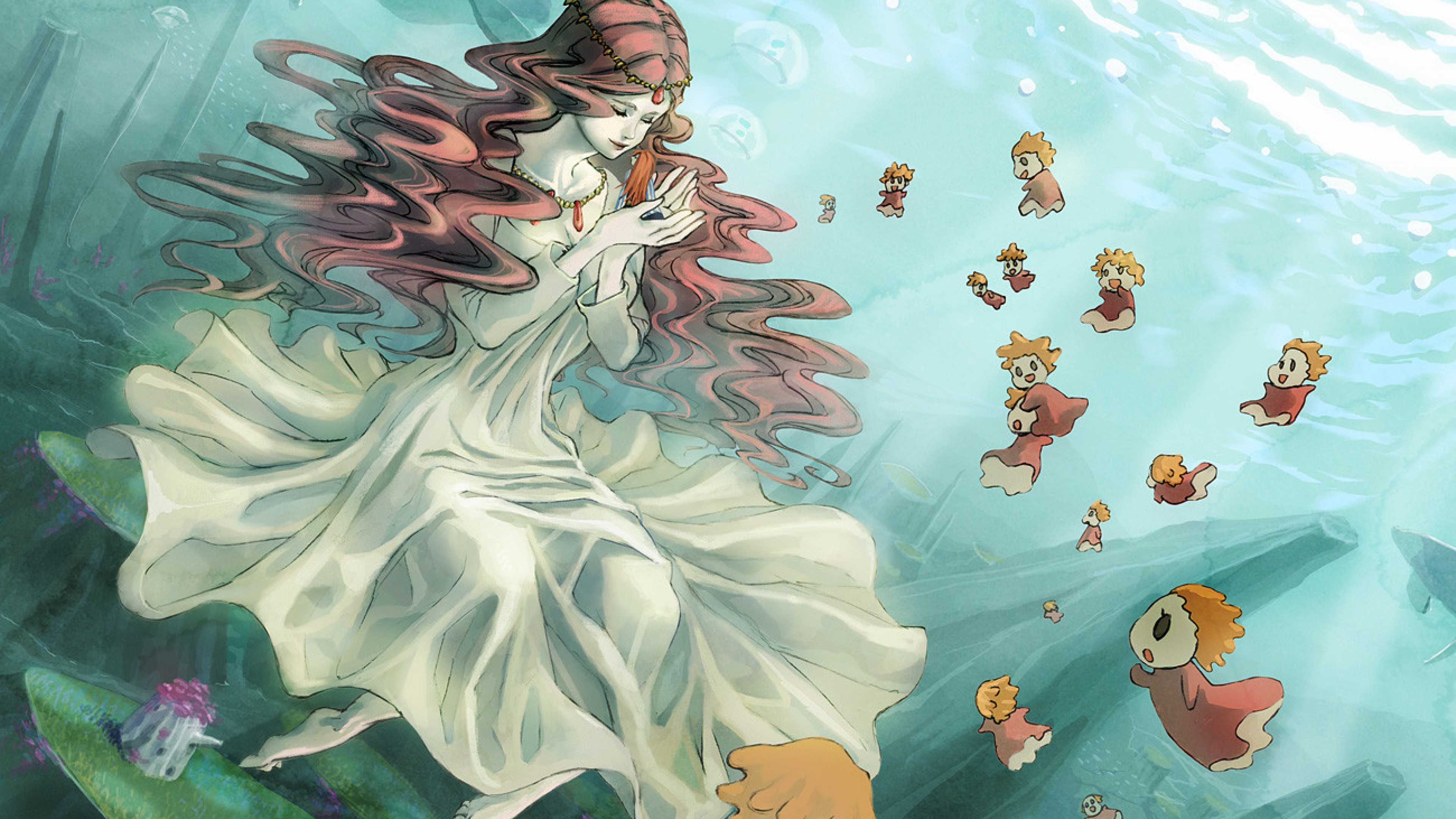 Download free Human Girl Ponyo Art Wallpaper - MrWallpaper.com