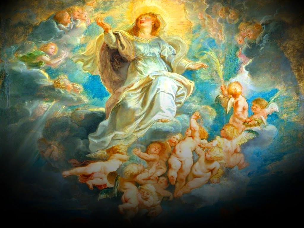 Holy Mass image.: Blessed Virgin Mary- Assumption