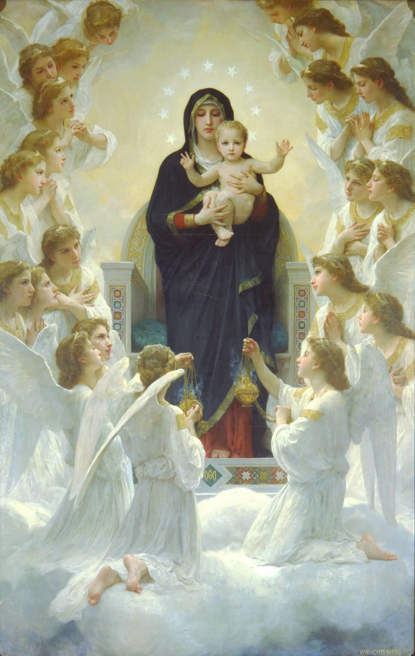 Mary Mother of God Wallpaper background picture