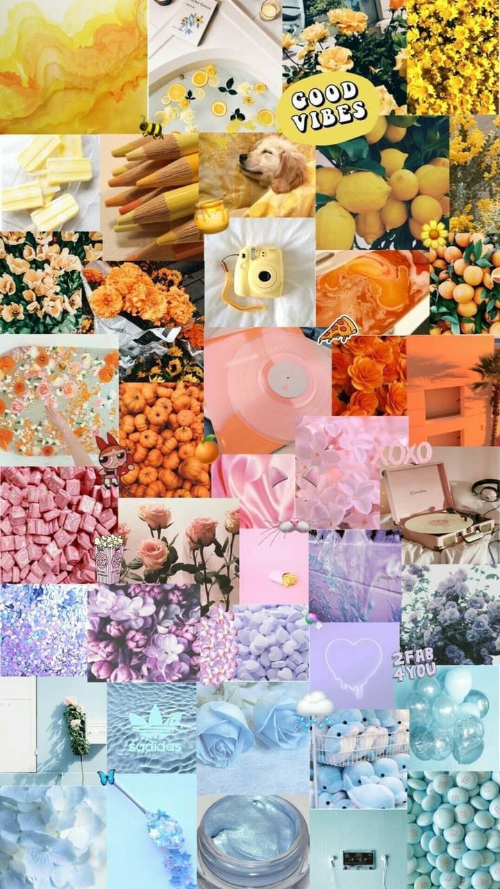 Rainbow collage. Aesthetic iphone wallpaper, Pretty wallpaper iphone, iPhone wallpaper tumblr aesthetic