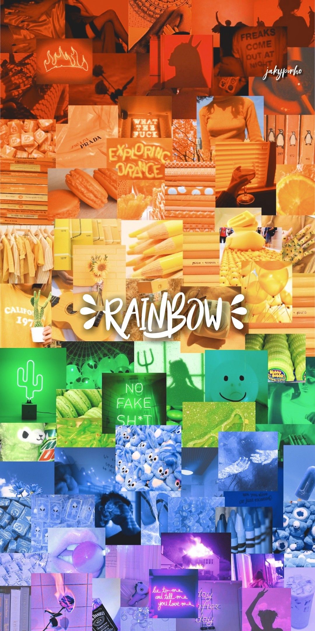 Rainbow. Aesthetic desktop wallpaper, Rainbow wallpaper iphone, iPhone wallpaper girly