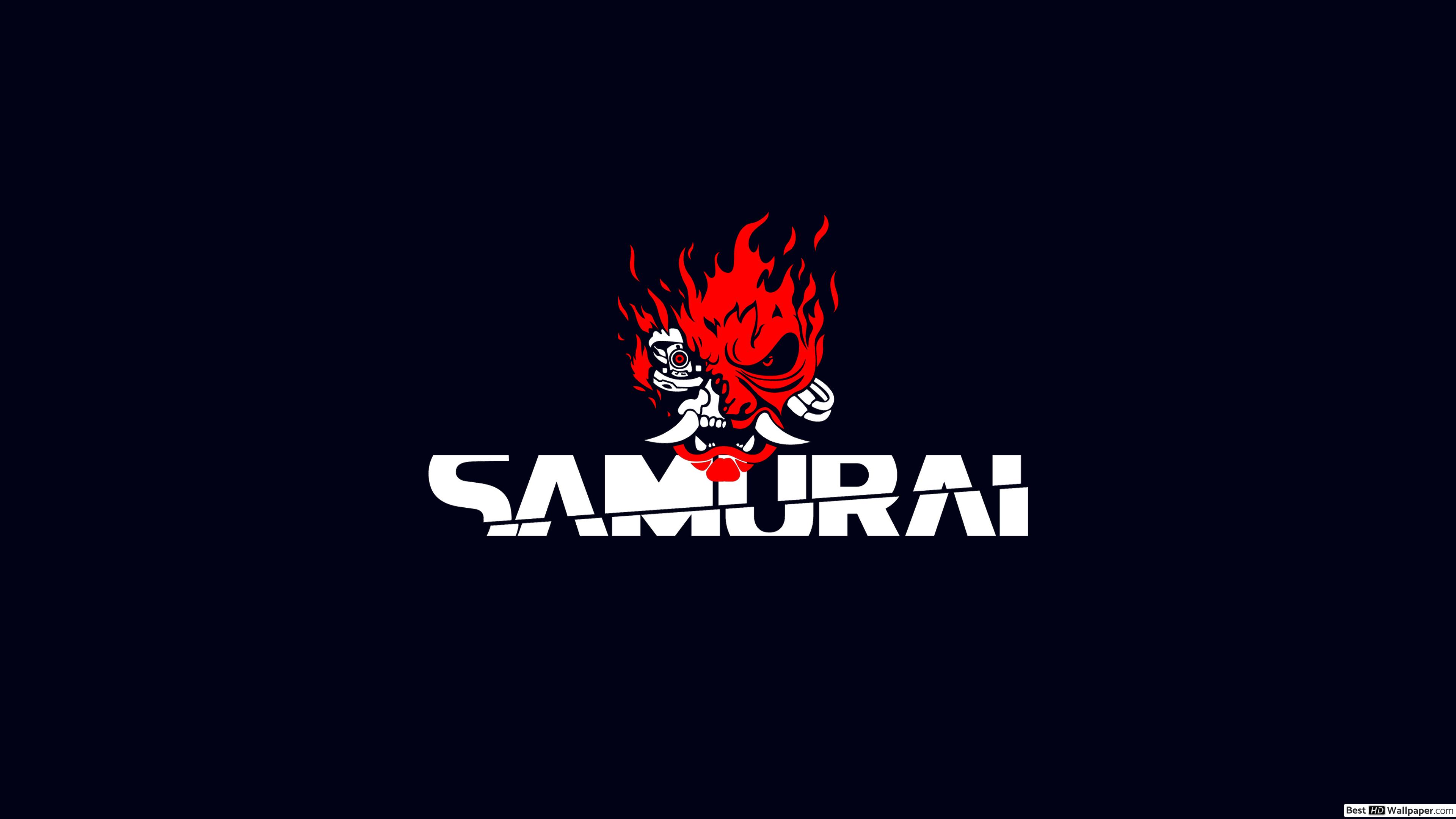 Cyberpunk 2077' Video Game [Samurai Logo] HD wallpaper download