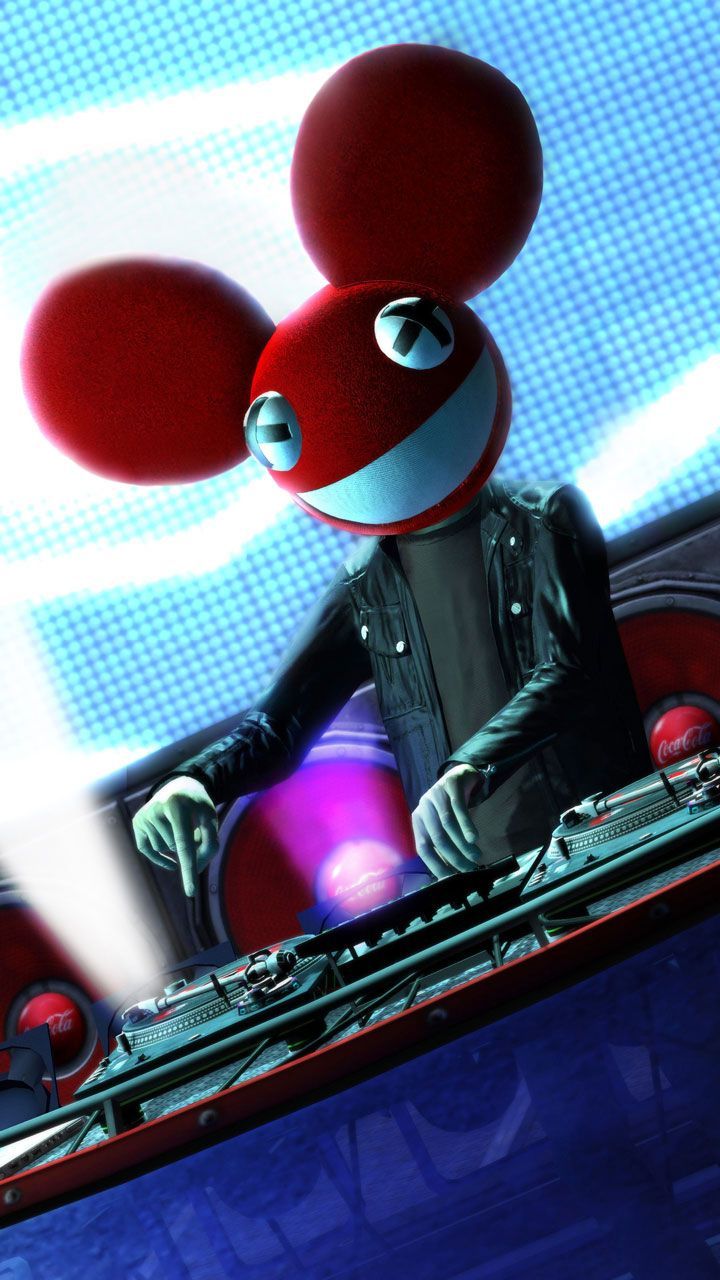 Deadmau5 DJing Galaxy S3 Wallpaper (720x1280)