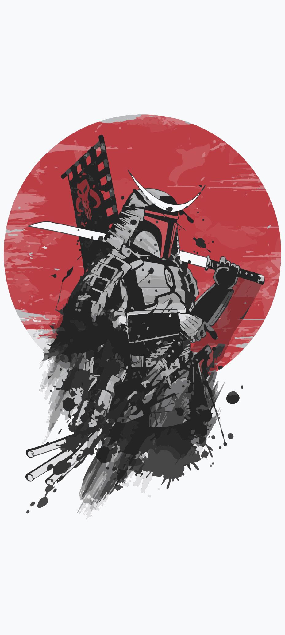 High resolution samurai logo wallpapers for mobile devices . : r