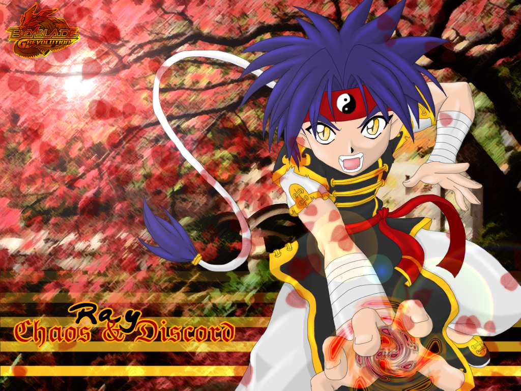 Beyblade Wallpaper: Ray of Chaos and Discord