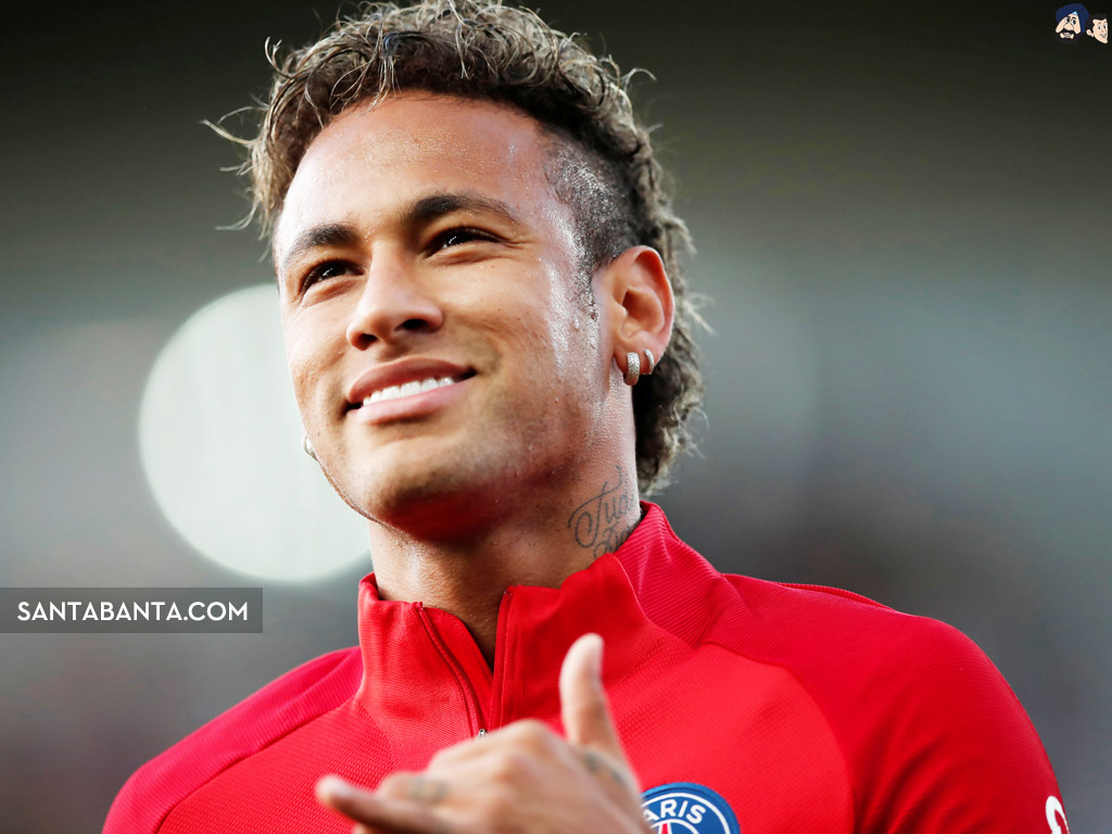 Neymar Jr. Is All Smiles In French Club Paris Saint Germain Jersey