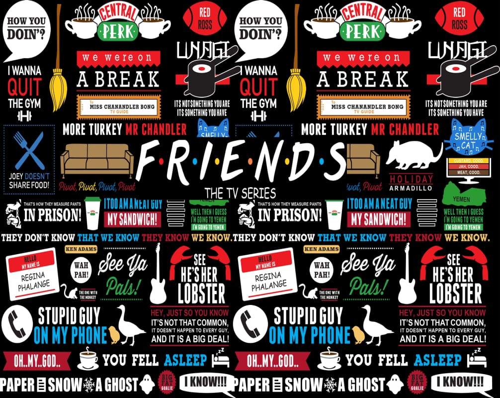Friends Tv Show Quotes Wallpaper