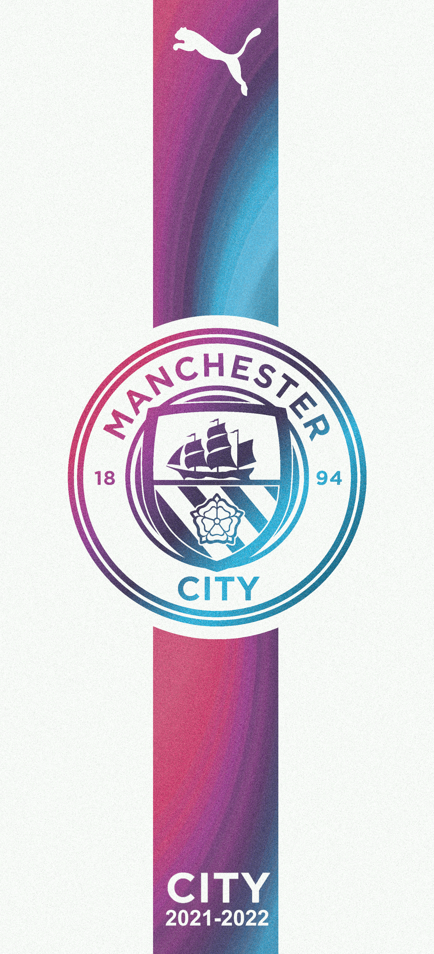 I made a wallpaper from the new away kit: MCFC