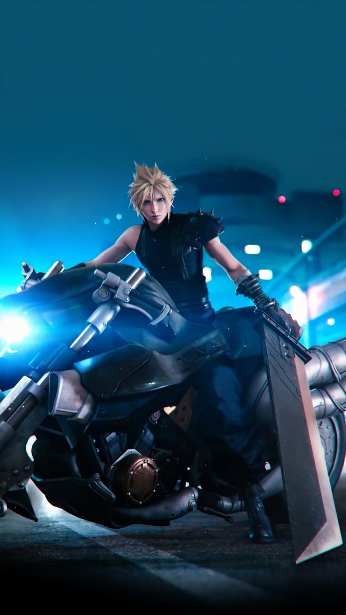 FFVII Remake phone wallpaper. Final