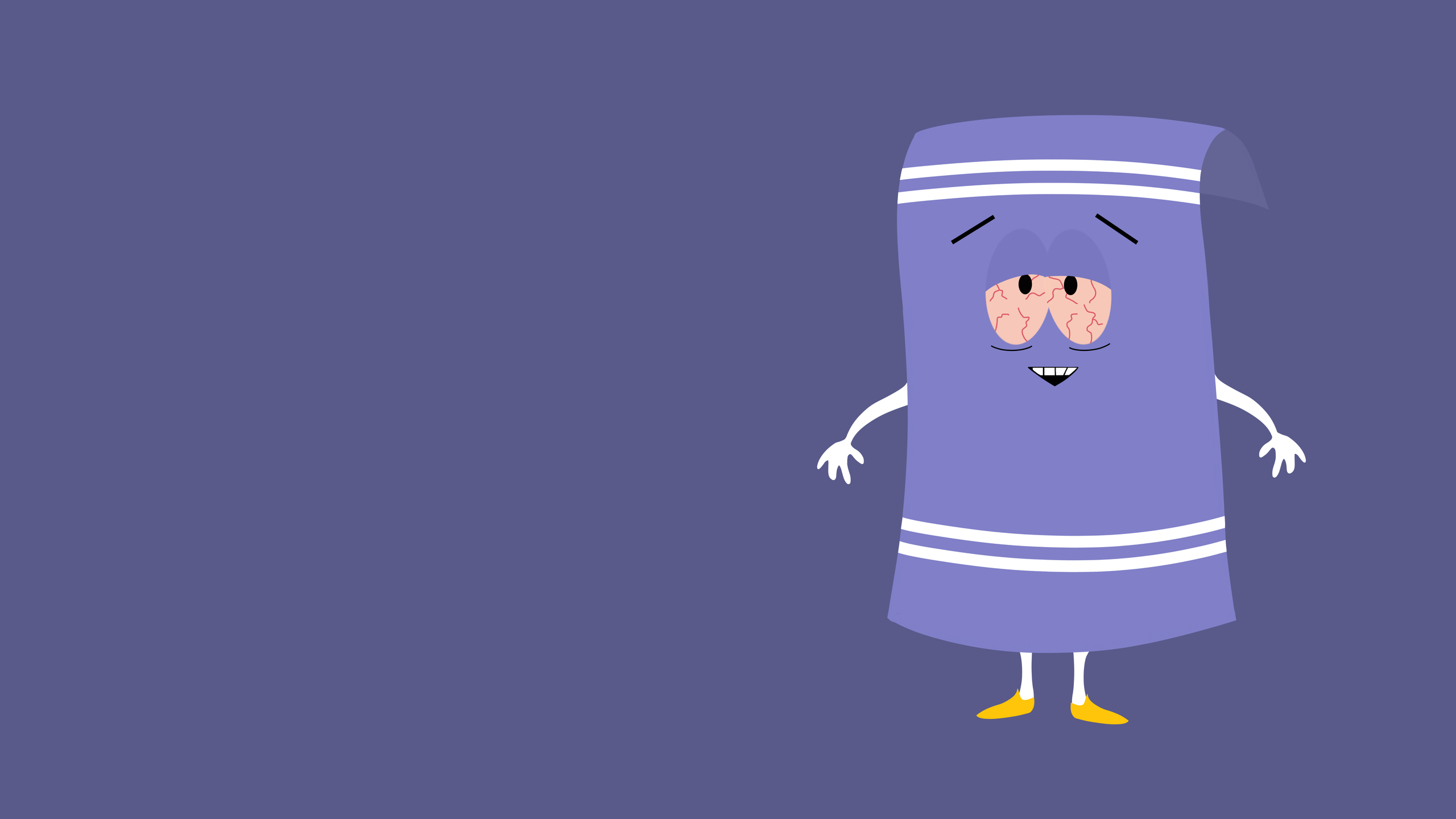 Towelie South Park Minimalism 8k 1440P Resolution HD 4k Wallpaper, Image, Background, Photo and Picture