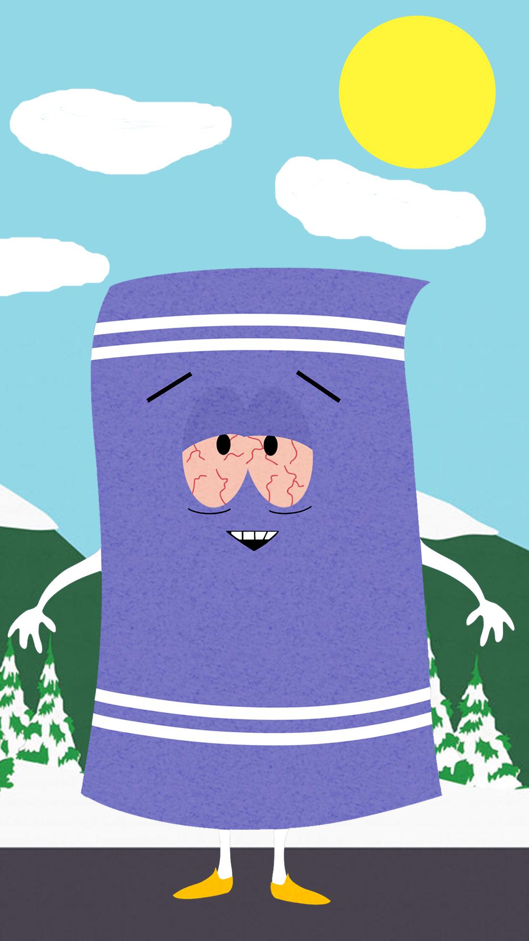 Made a Towelie wallpaper (iPhone 6 Plus): iphonewallpaper