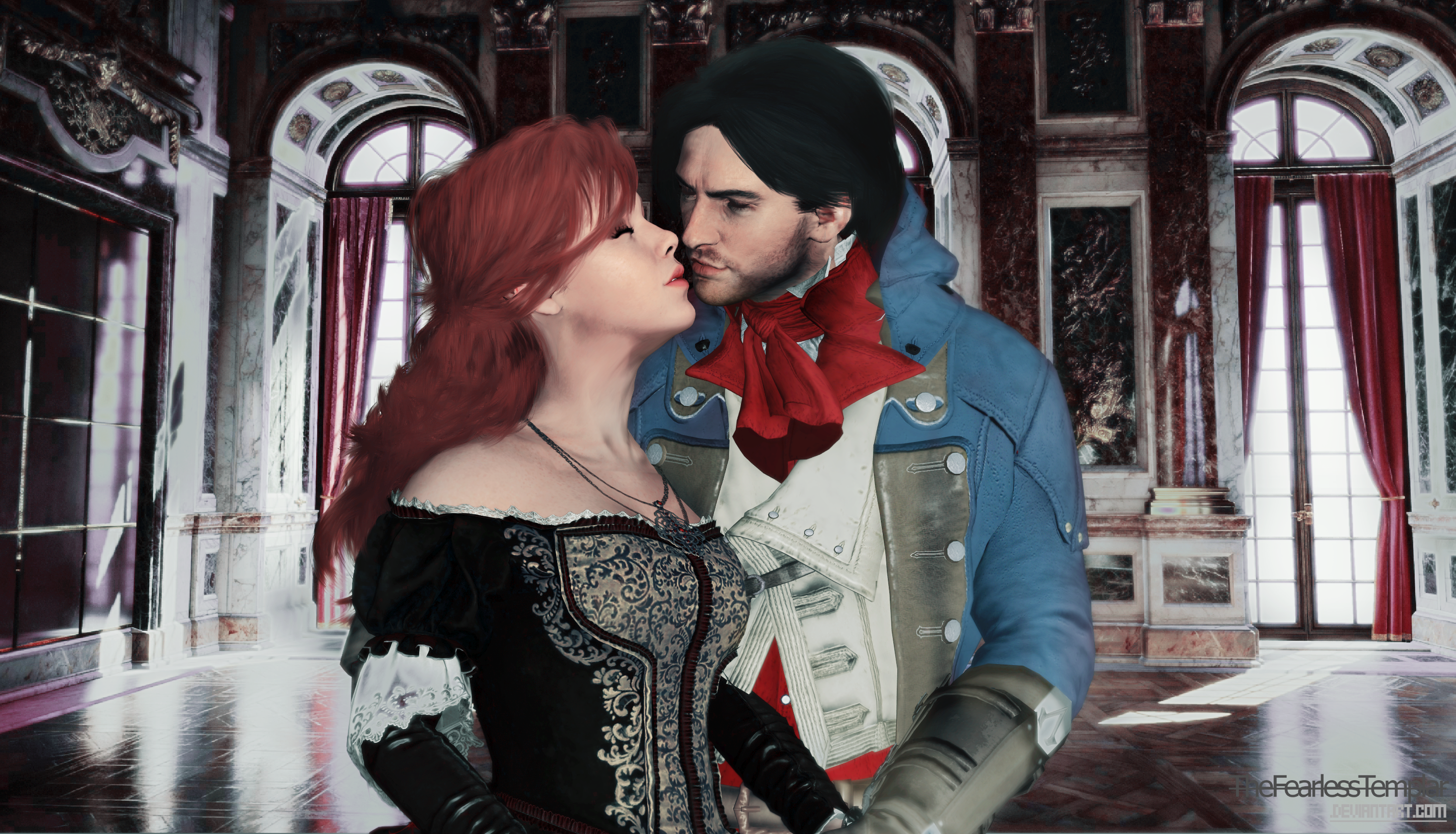 Unity Arno Dorian and Elise de La Serre cosplay by RBF. Assassin's creed, Assassins creed unity arno, Assassins creed