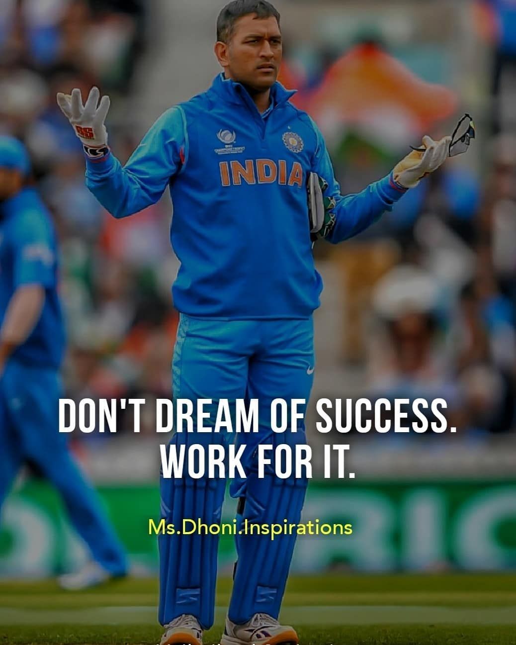 Dhoni Quotes Wallpapers - Wallpaper Cave