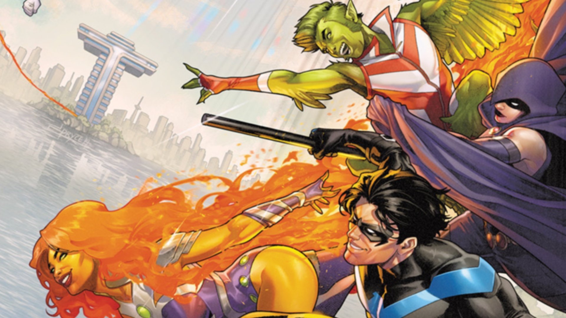 New Teen Titans special reunites Nightwing, Superboy, Donna Troy, Starfire, and more