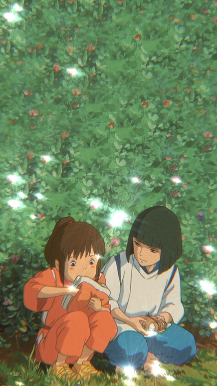 studio ghibli chihiro haku. Anime wallpaper, Ghibli artwork, Spirited away wallpaper