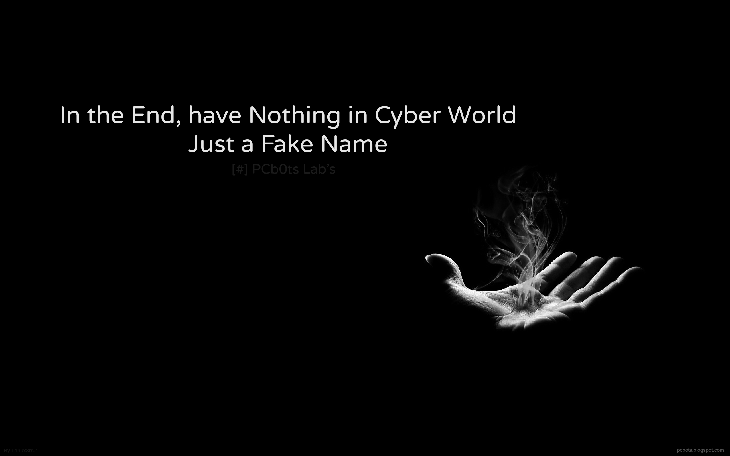 Free download Have nothing in the cyber world only a fake name Hacker Series [2560x1600] for your Desktop, Mobile & Tablet. Explore Fake Desktop Wallpaper. Fake Desktop Wallpaper, Anime