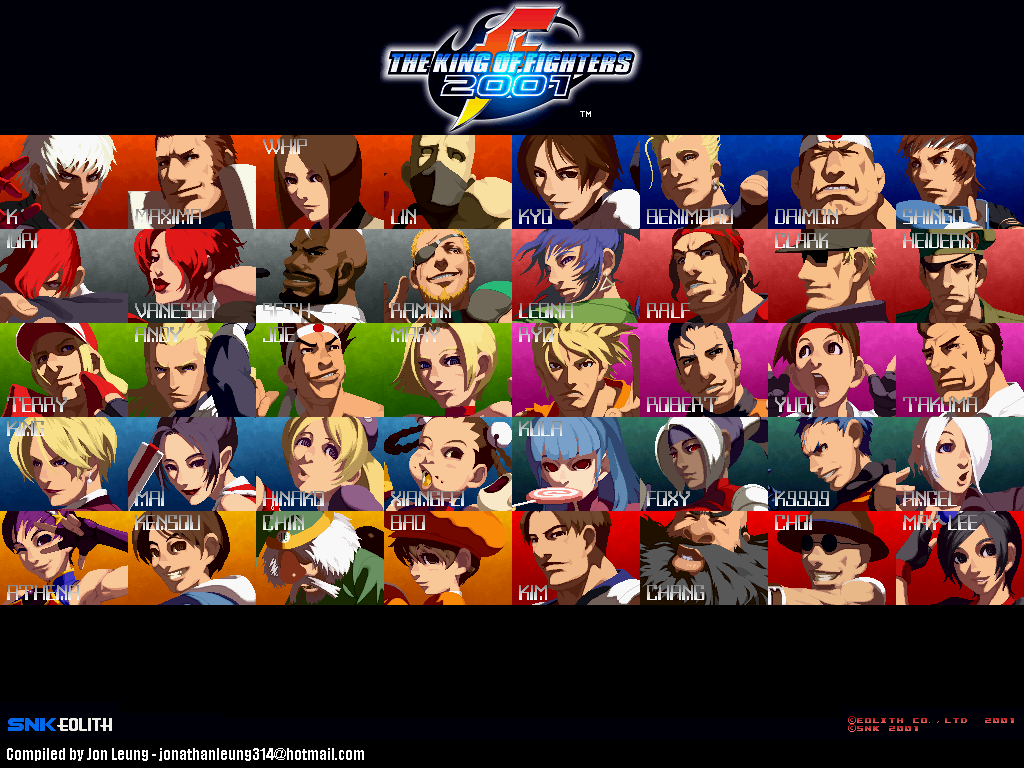 Free download The King Of Fighters 2001 Stuff [1024x768] for your Desktop, Mobile & Tablet. Explore King Of Fighters Wallpaper. KOF Wallpaper, Wallpaper King