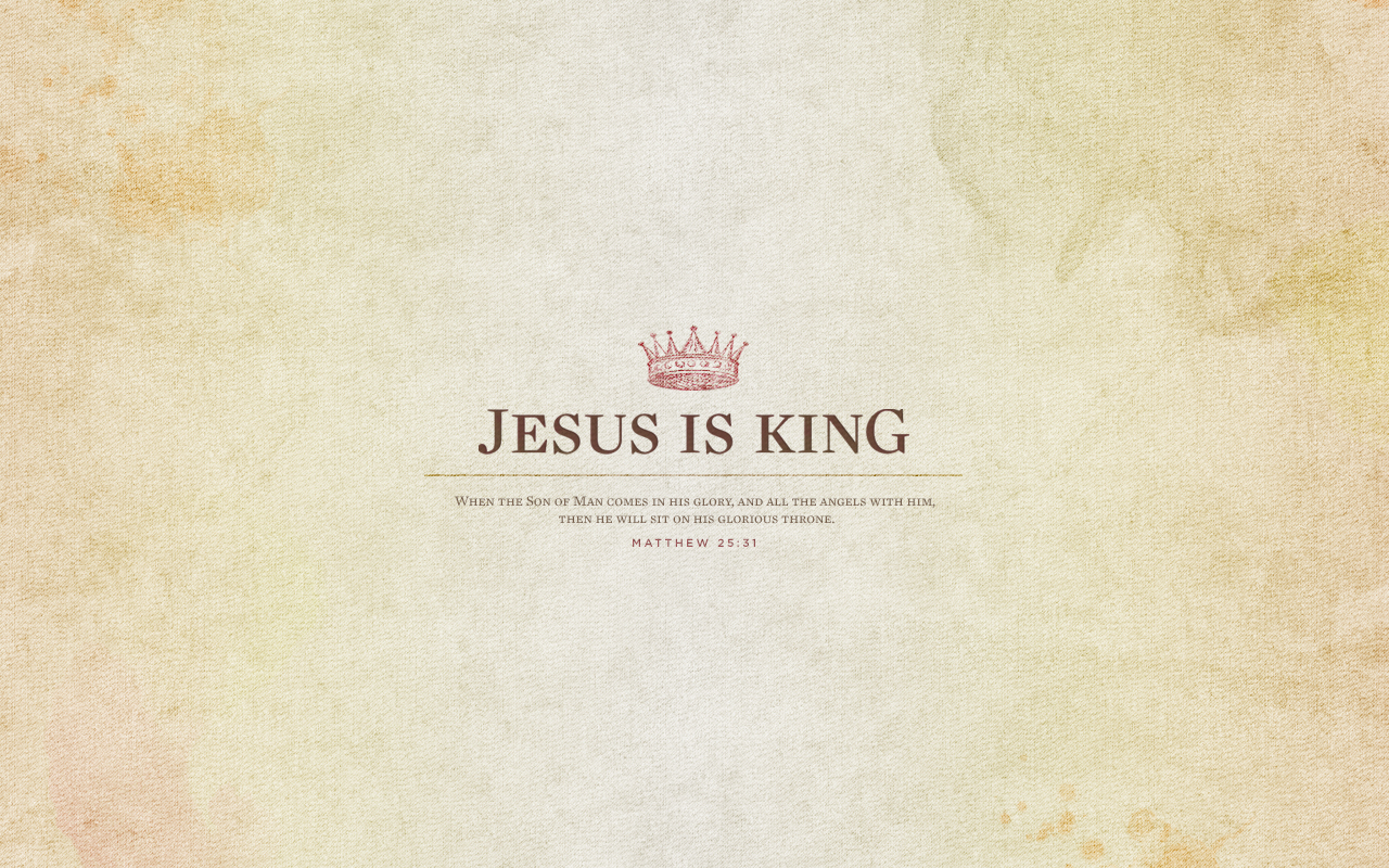 Jesus Is King Wallpaper