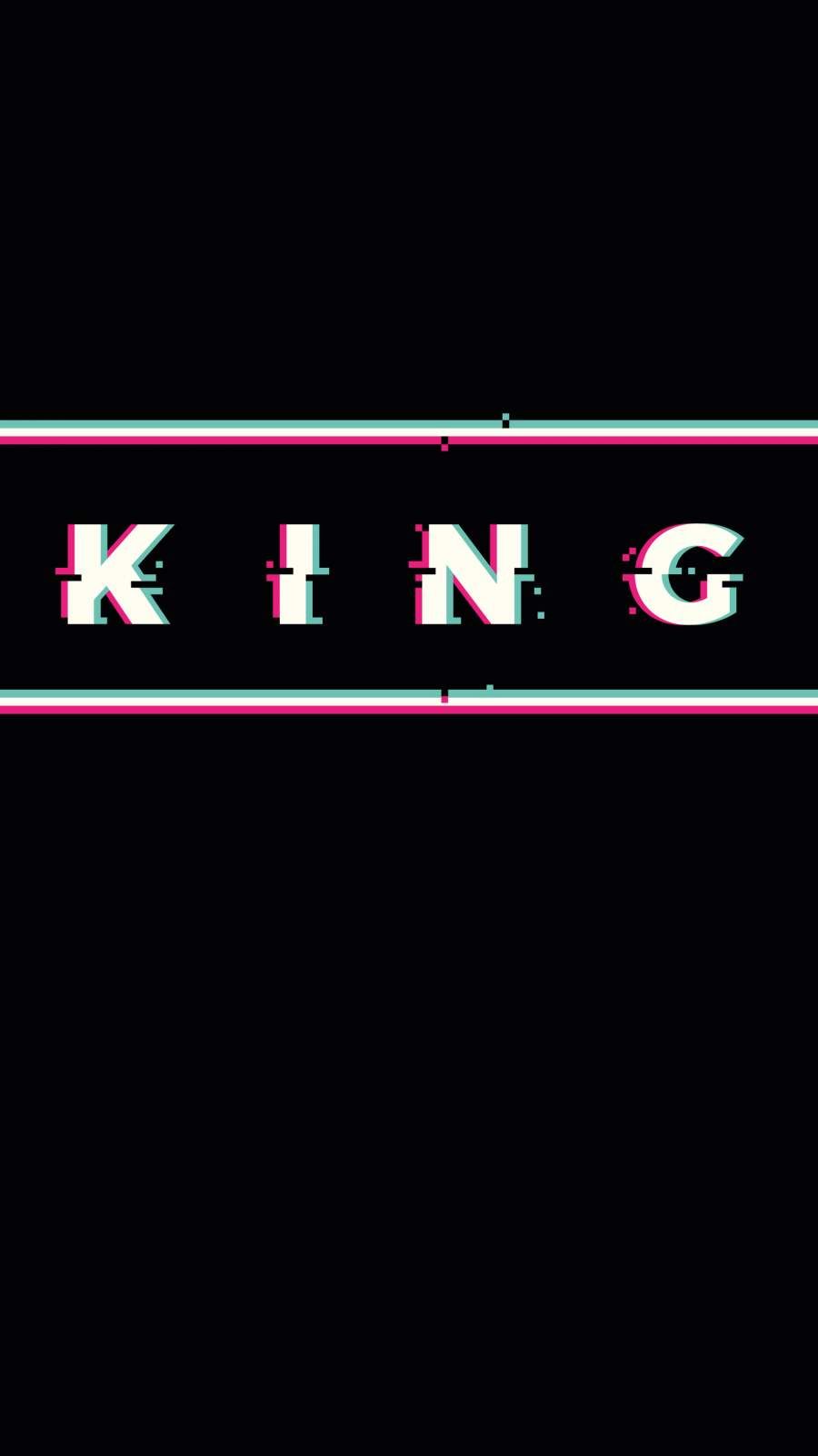 King Glitch iPhone Wallpaper. iPhone wallpaper, iPhone wallpaper king, Bad girl wallpaper