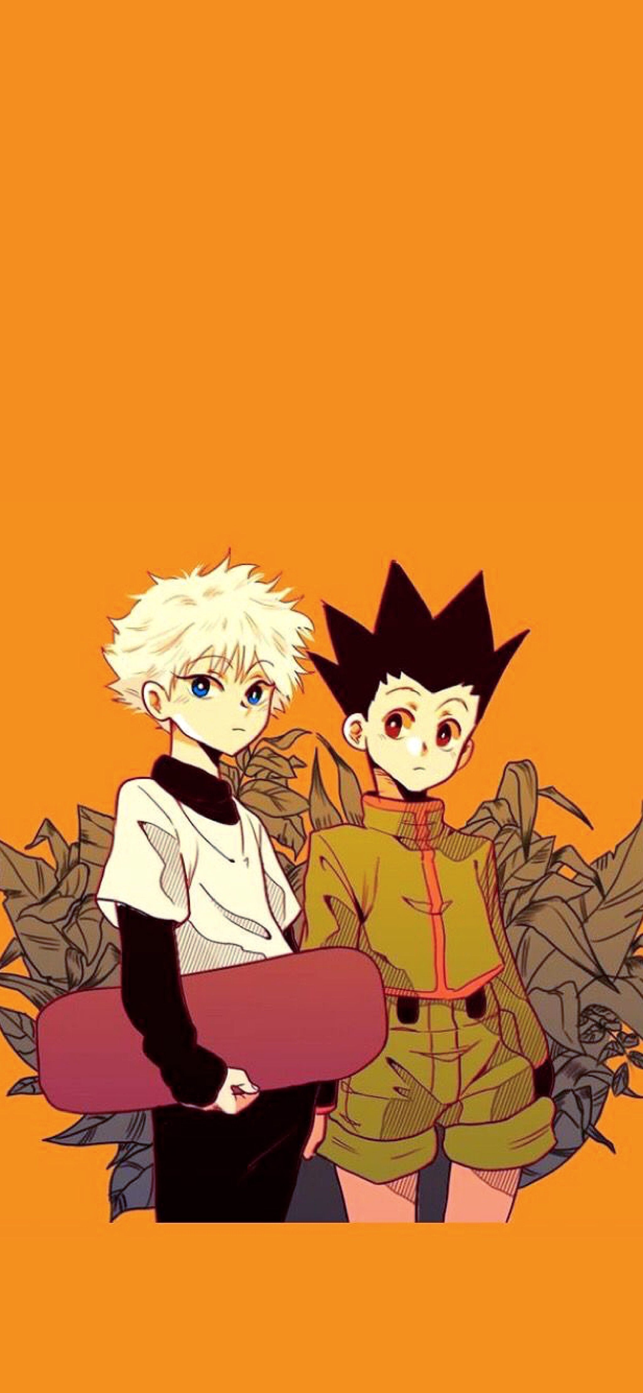 GON AND KILLUA WALLPAPER. Hunter anime, Anime lock screen, Anime wallpaper iphone