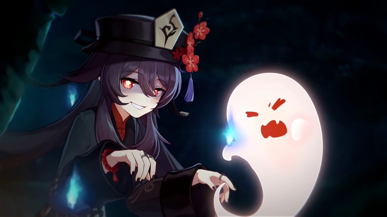 Hu Tao Wallpaper [4k] (from teaser)