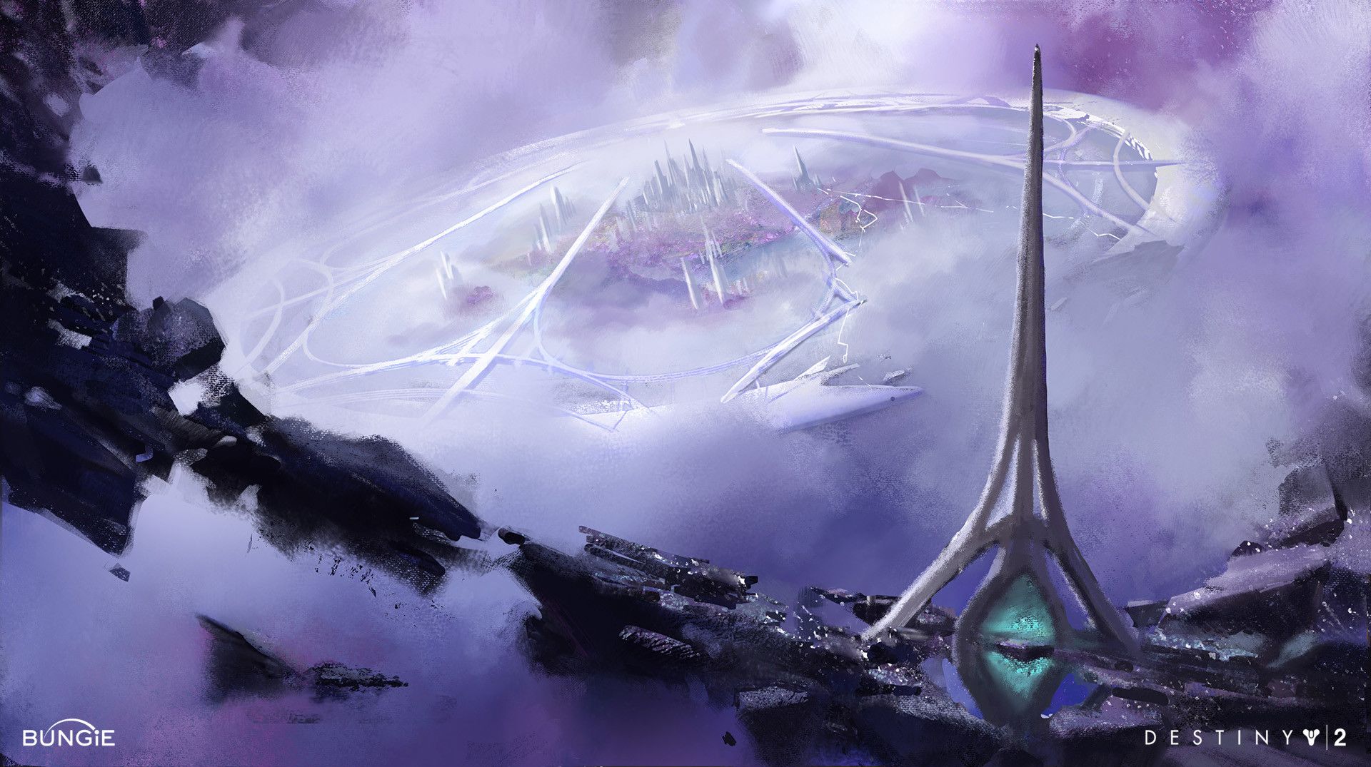 Destiny2: Forsaken: Dreaming City, Dorje Bellbrook. Dream city, Sci fi landscape, Futuristic city