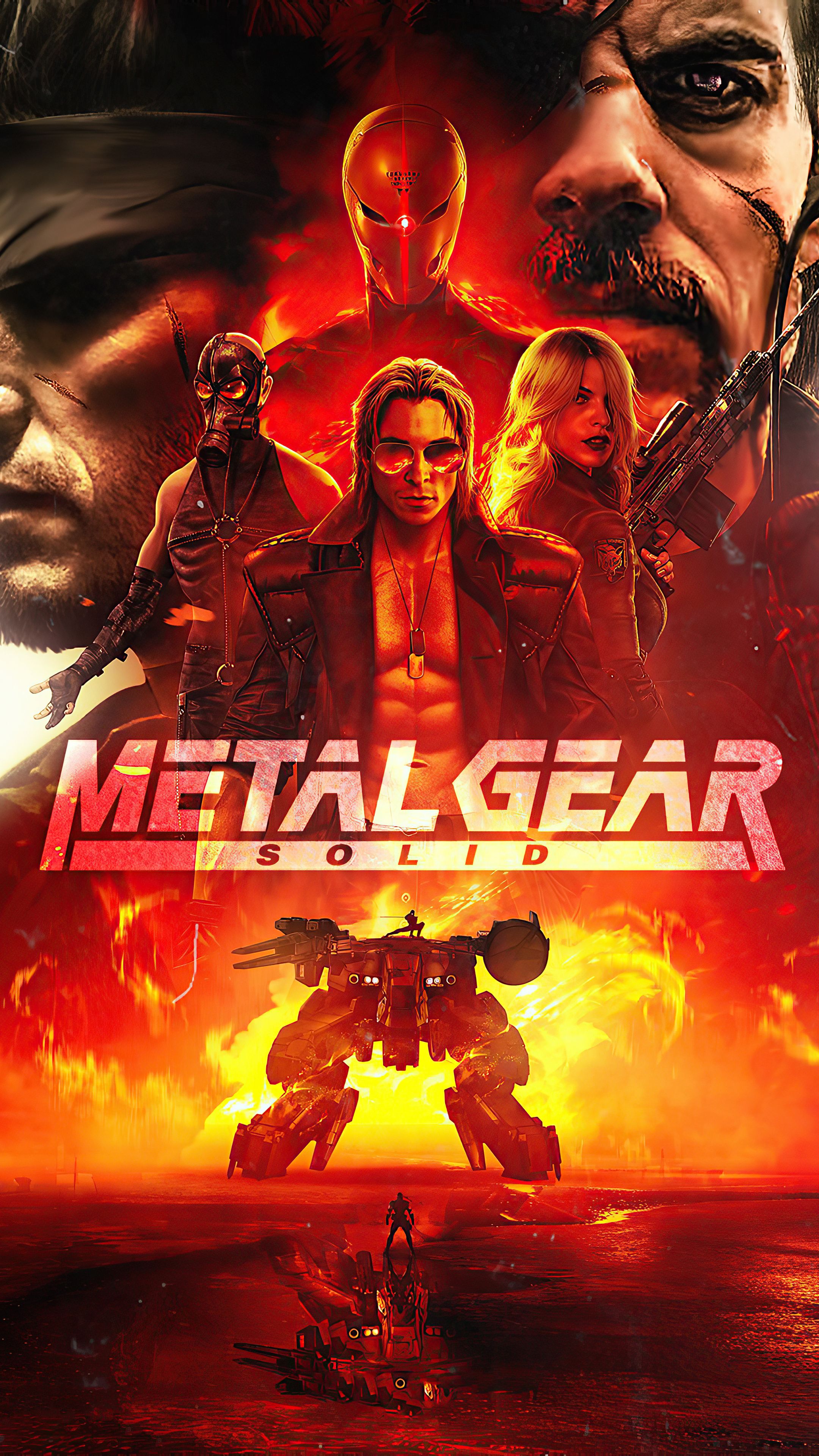 Metal Gear Solid Mobile HD Wallpaper. Metal gear solid, Joker HD wallpaper, Robot wallpaper