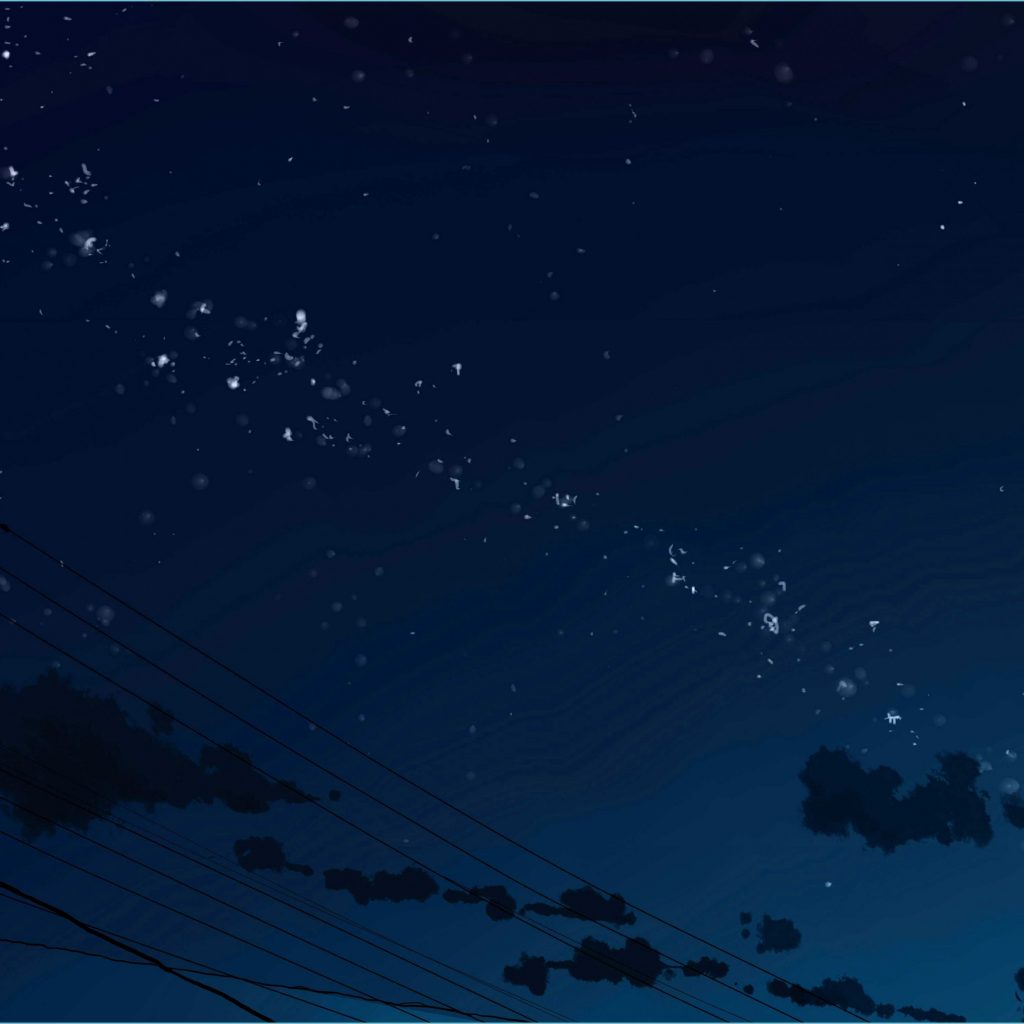 Anime Night Sky Wallpaper Posted By Sarah Sellers Night Sky Background