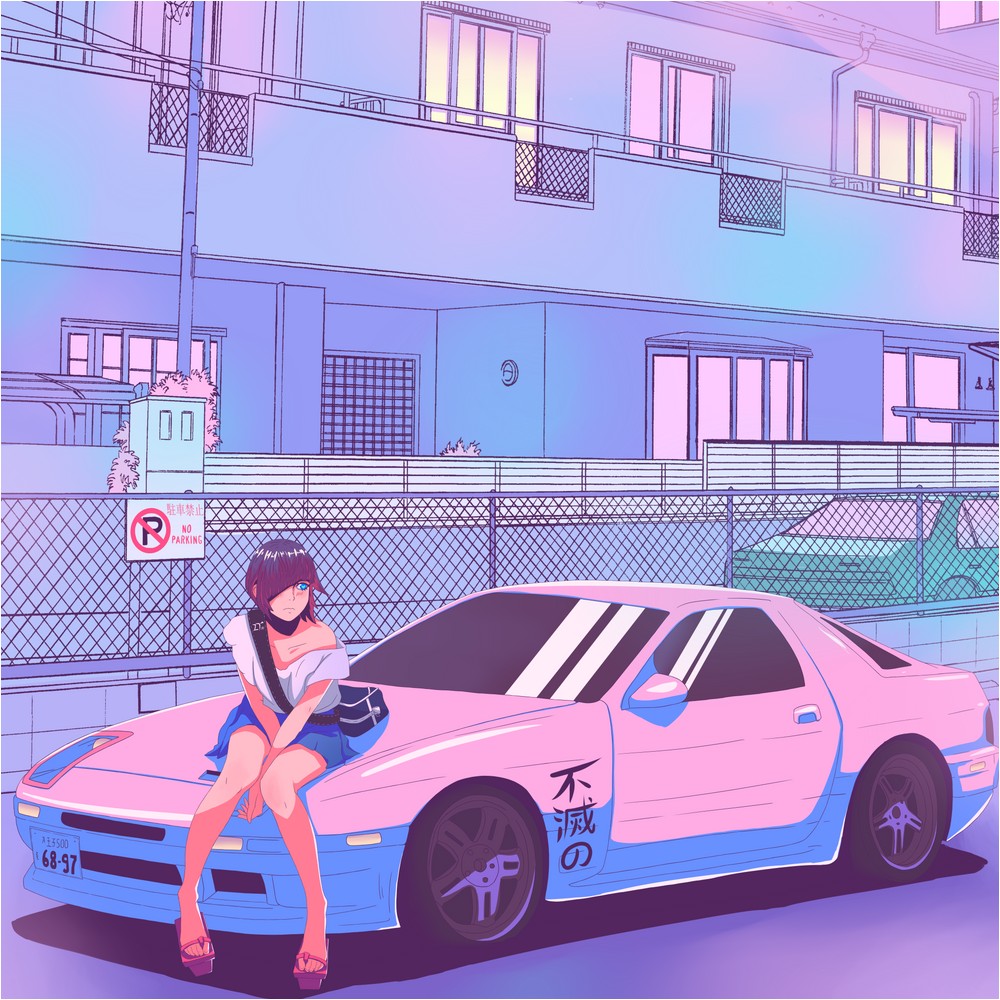 Download Anime Car Aesthetic Japan Wallpaper