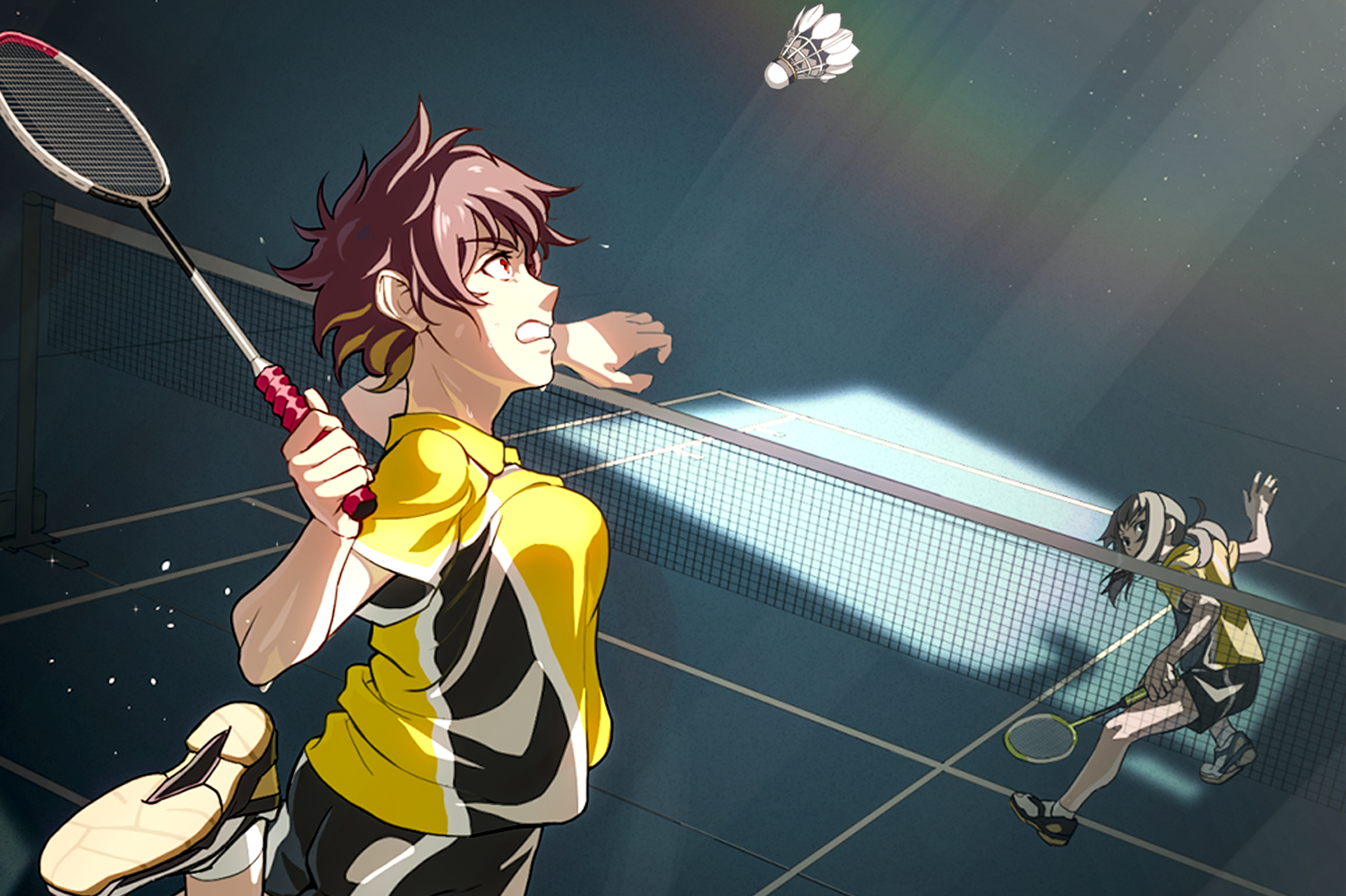 Anime, Hanebado!, Ayano Hanesaki, Badminton, Nagisa Aragaki wallpaper. Mocah HD Wallpaper