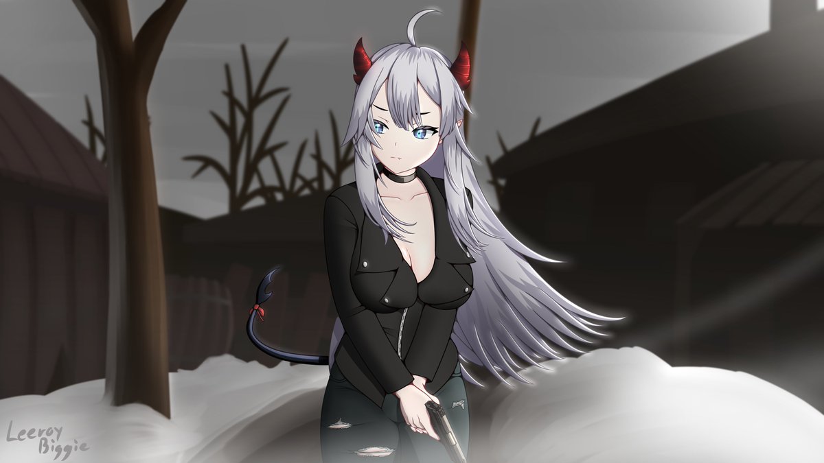 LeeroyBiggie if we take and put her in Resident Evil Village. #veibae #VShojoArt